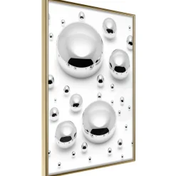 Poster 'Silver Drops'