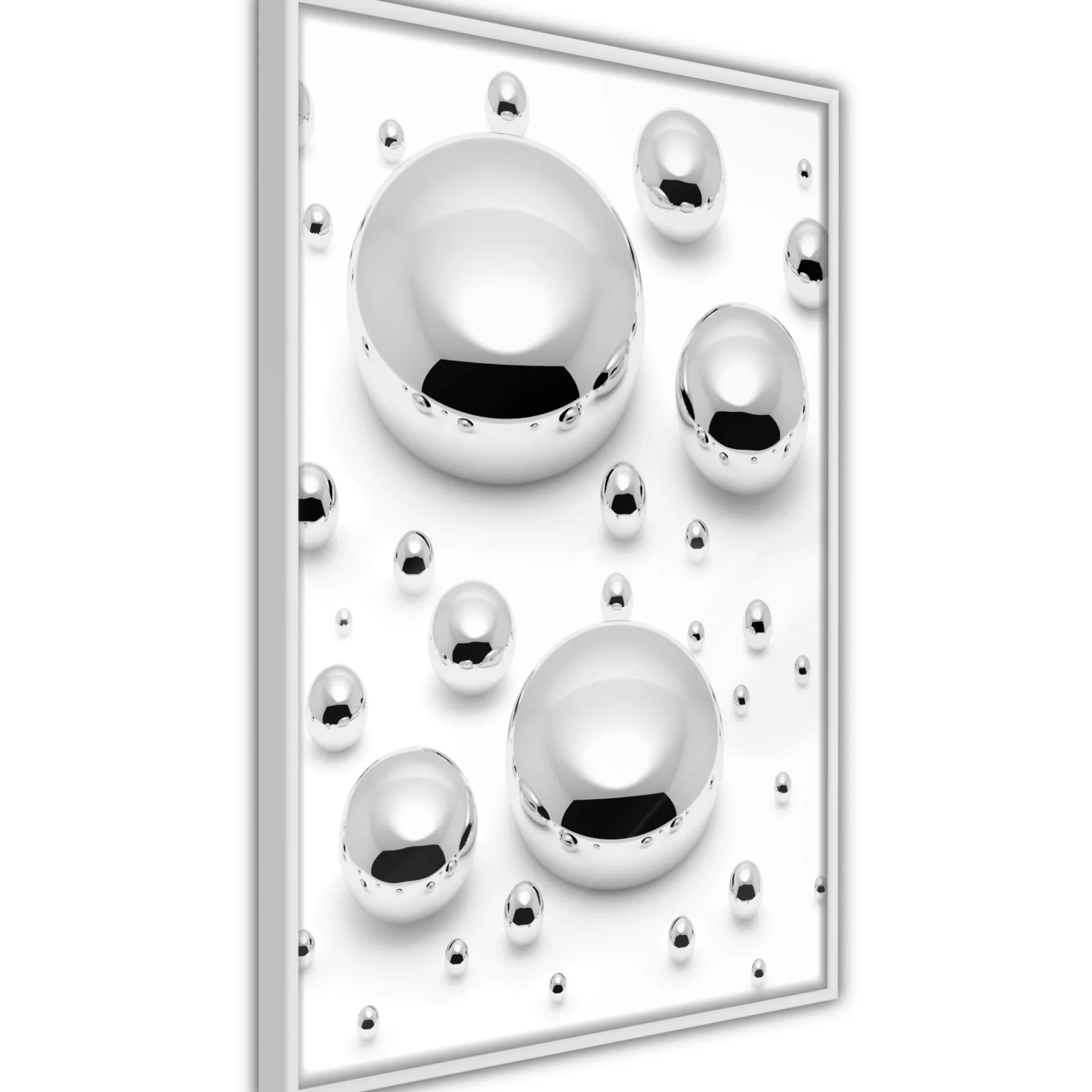 Poster 'Silver Drops'