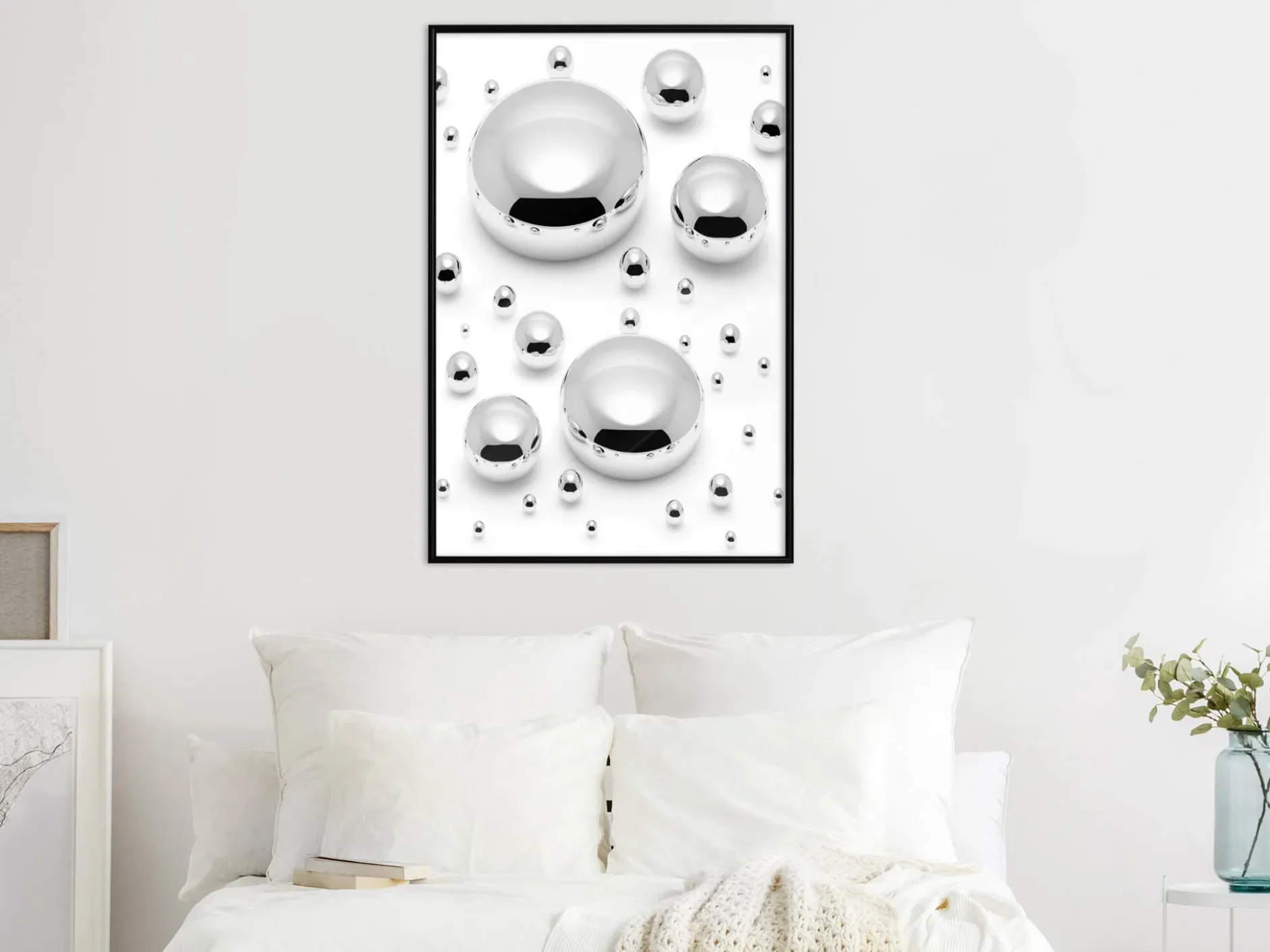 Poster 'Silver Drops'