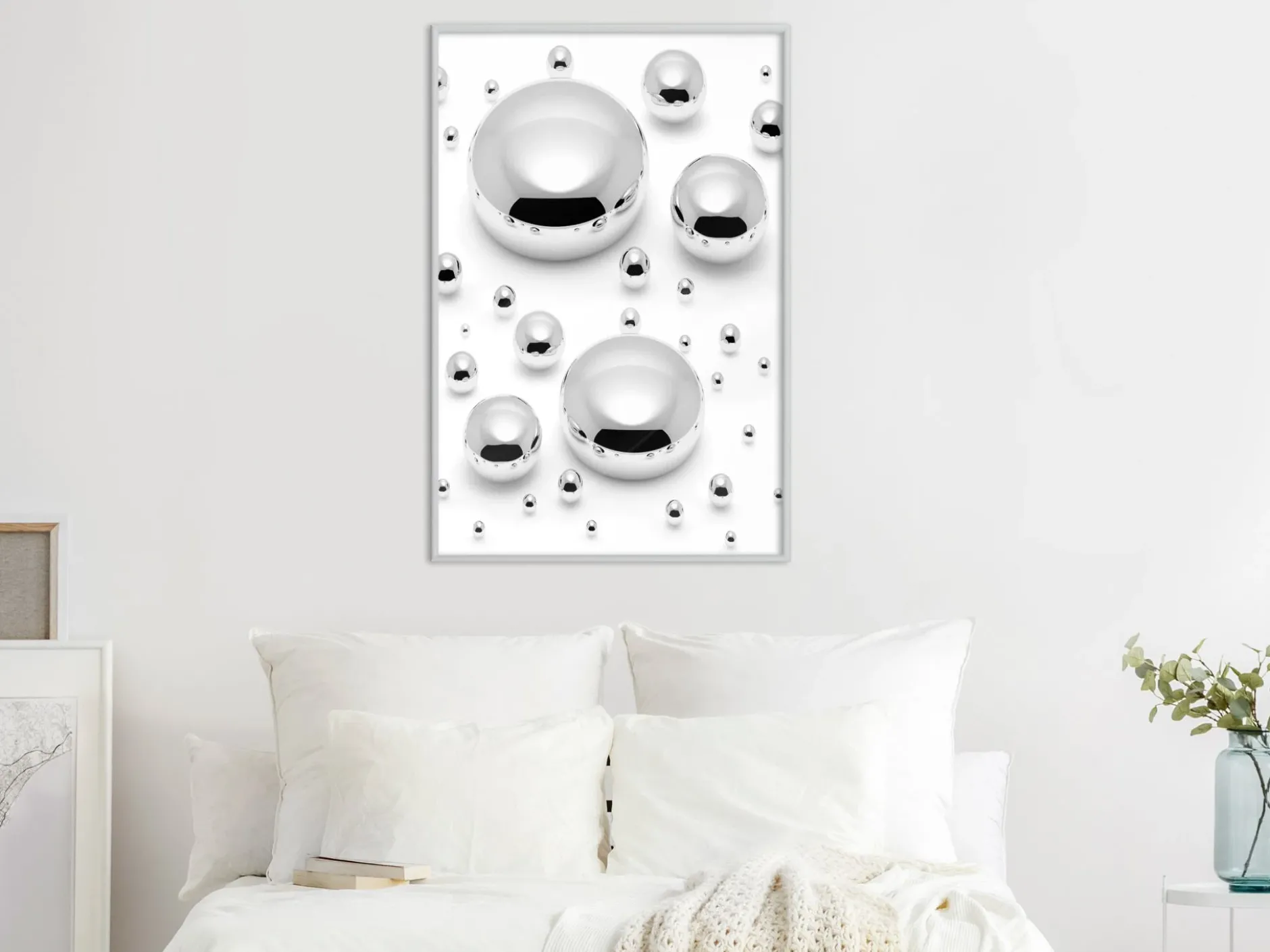 Poster 'Silver Drops'