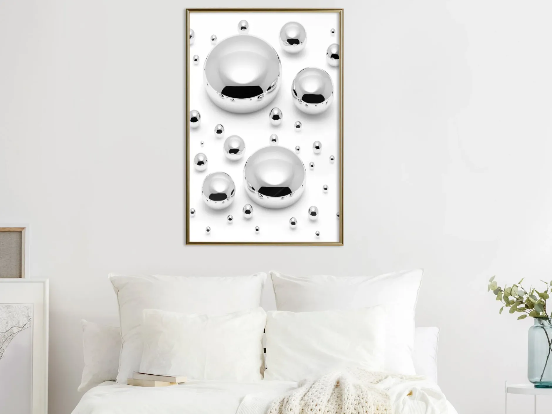 Poster 'Silver Drops'