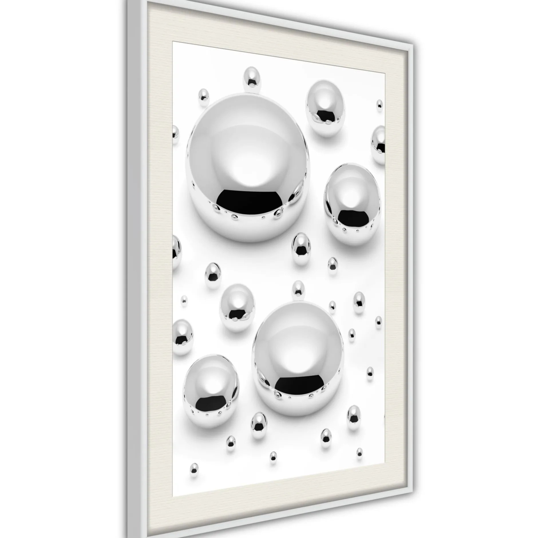 Poster 'Silver Drops'