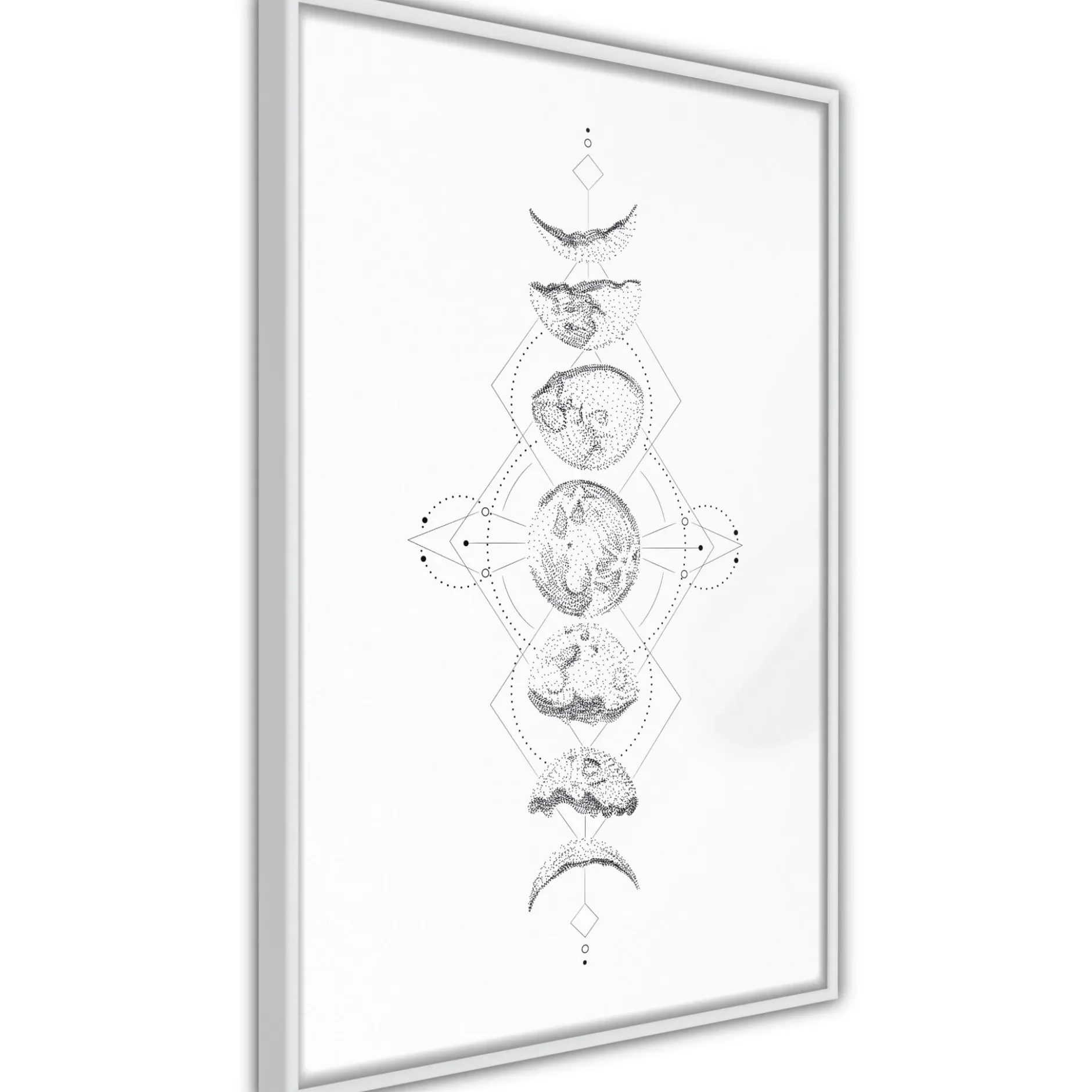 Poster 'Silver Globe'