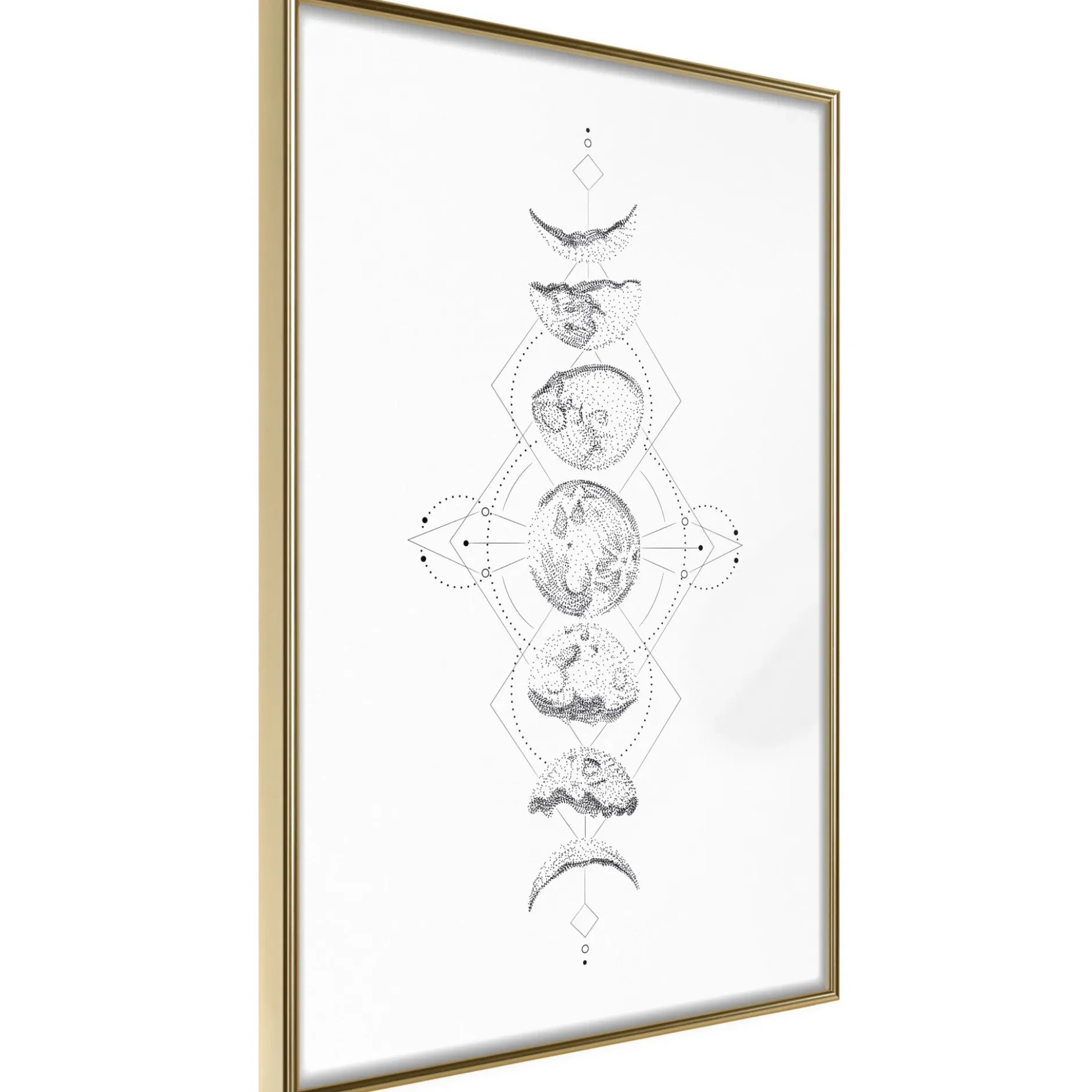 Poster 'Silver Globe'