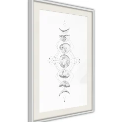 Poster 'Silver Globe'