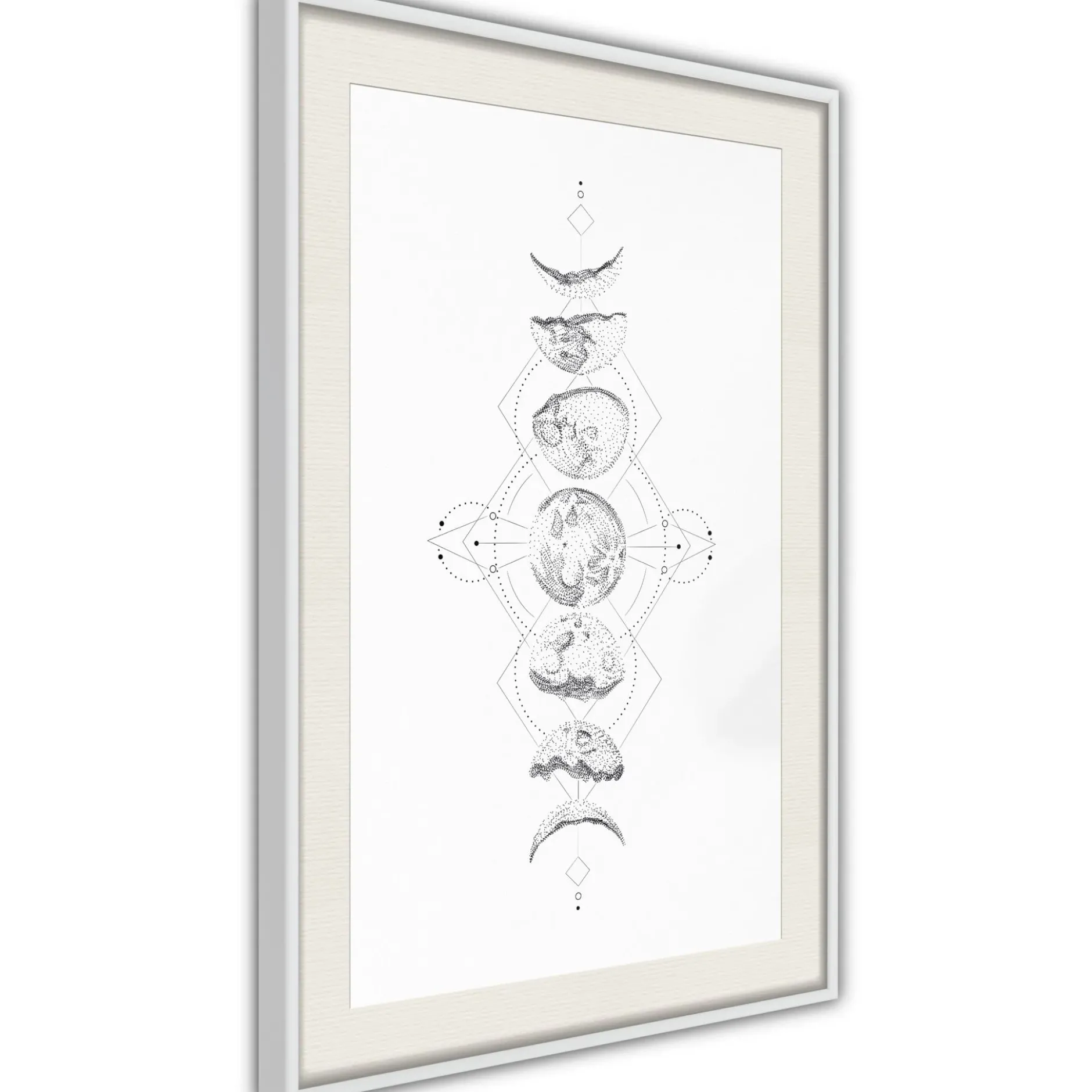 Poster 'Silver Globe'
