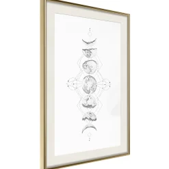 Poster 'Silver Globe'
