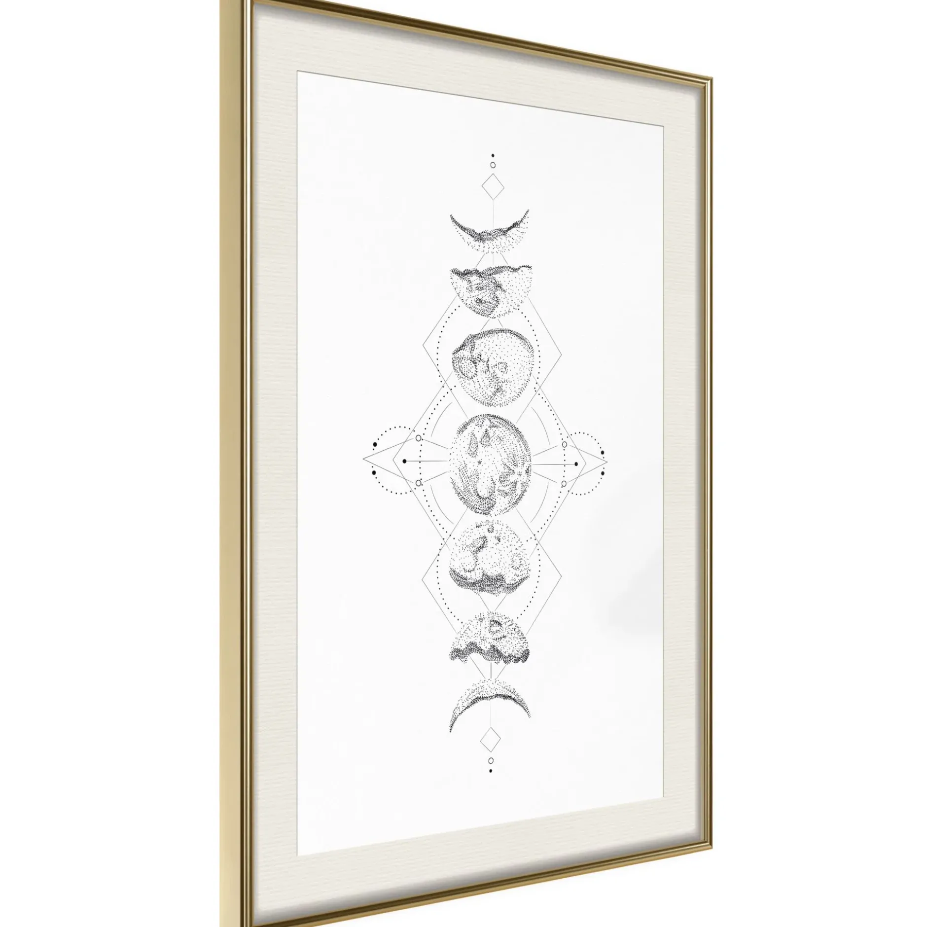 Poster 'Silver Globe'