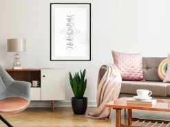 Poster 'Silver Globe'