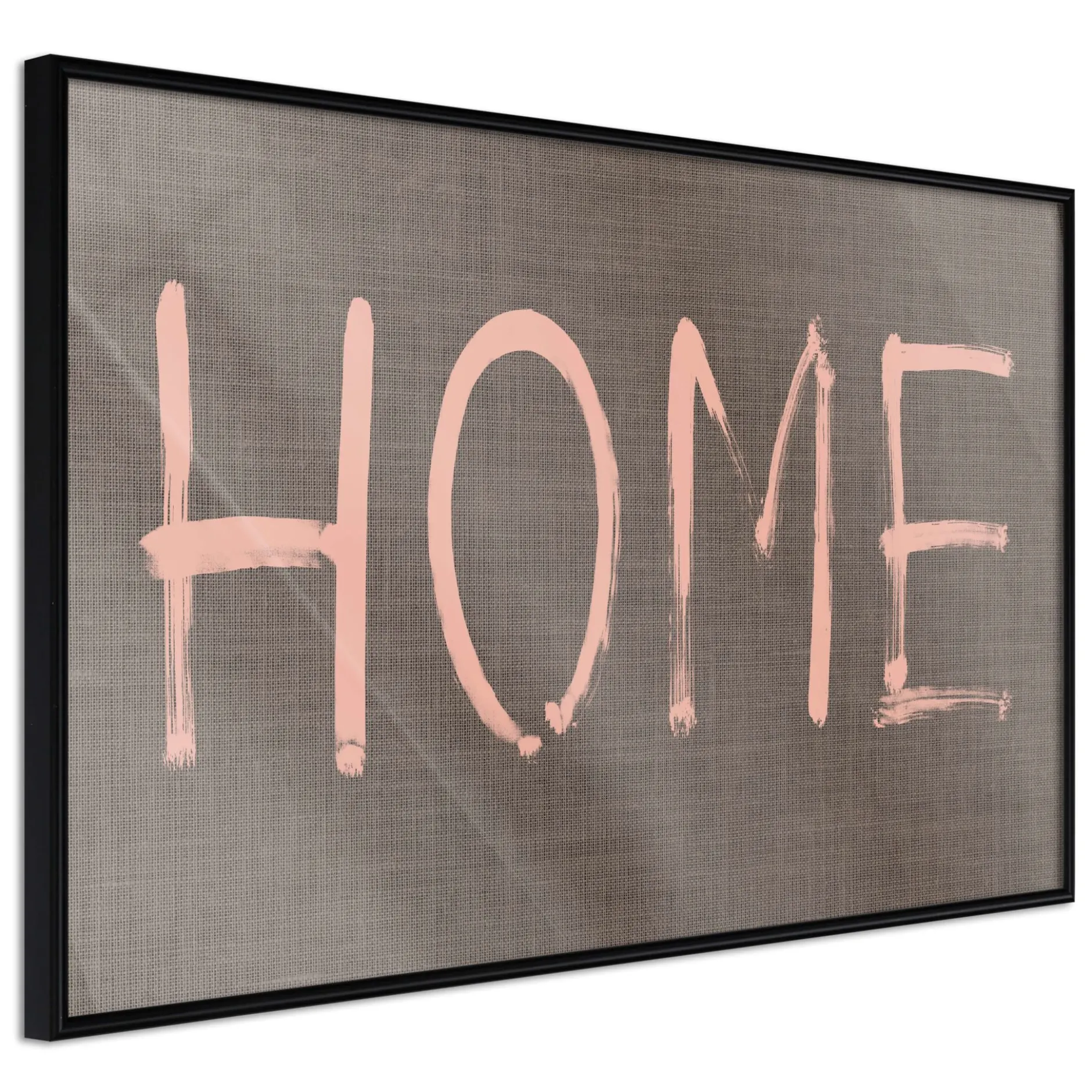 Poster 'Simply Home (Pink)'