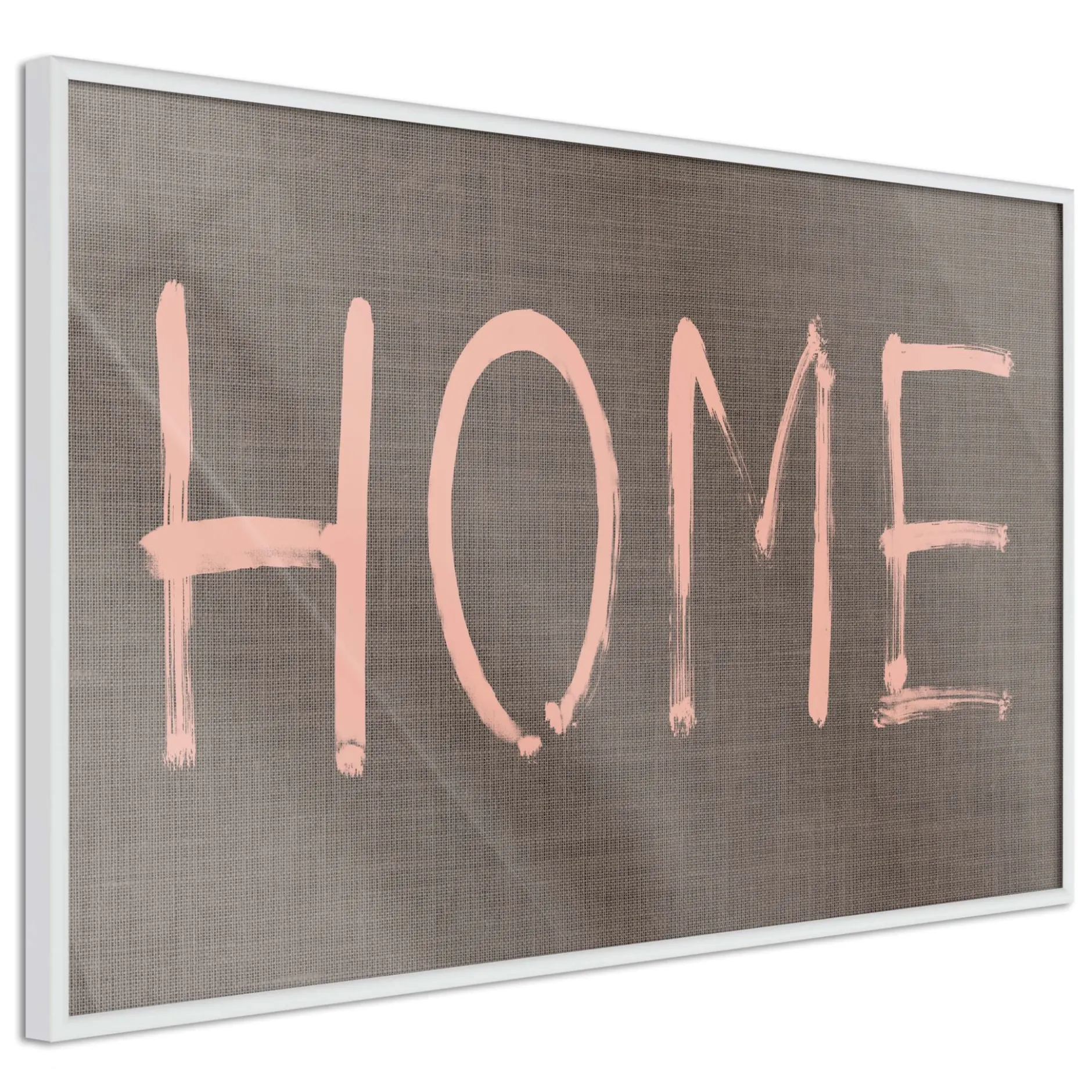 Poster 'Simply Home (Pink)'
