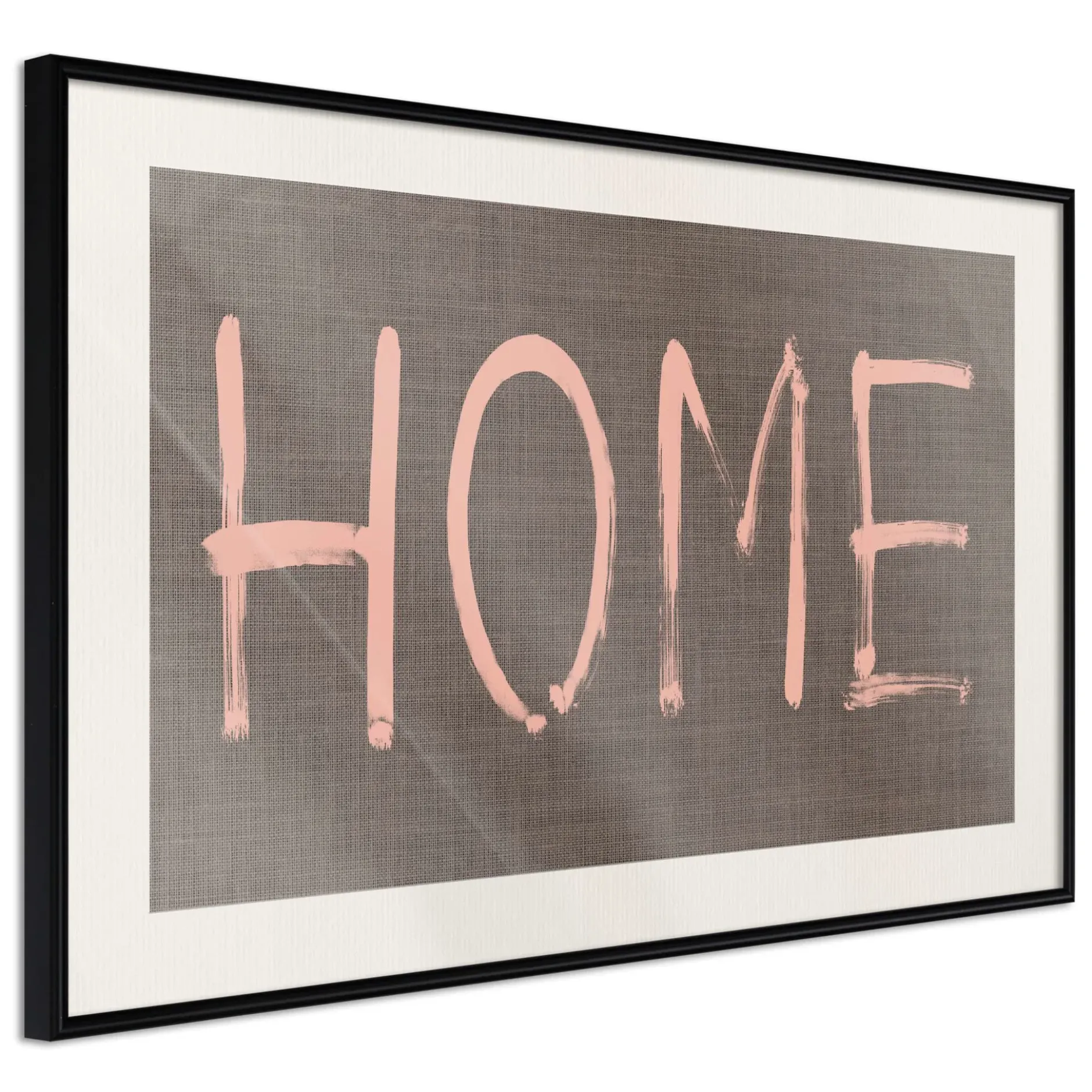 Poster 'Simply Home (Pink)'