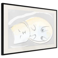 Poster 'Sleepy Kitty'