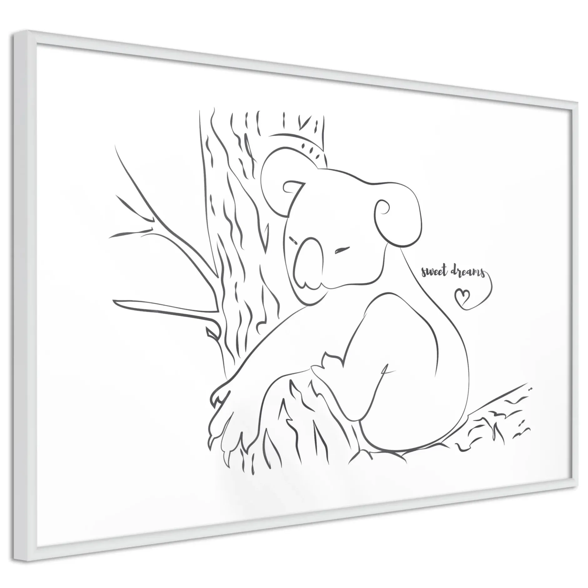 Poster 'Sleepy Koala'