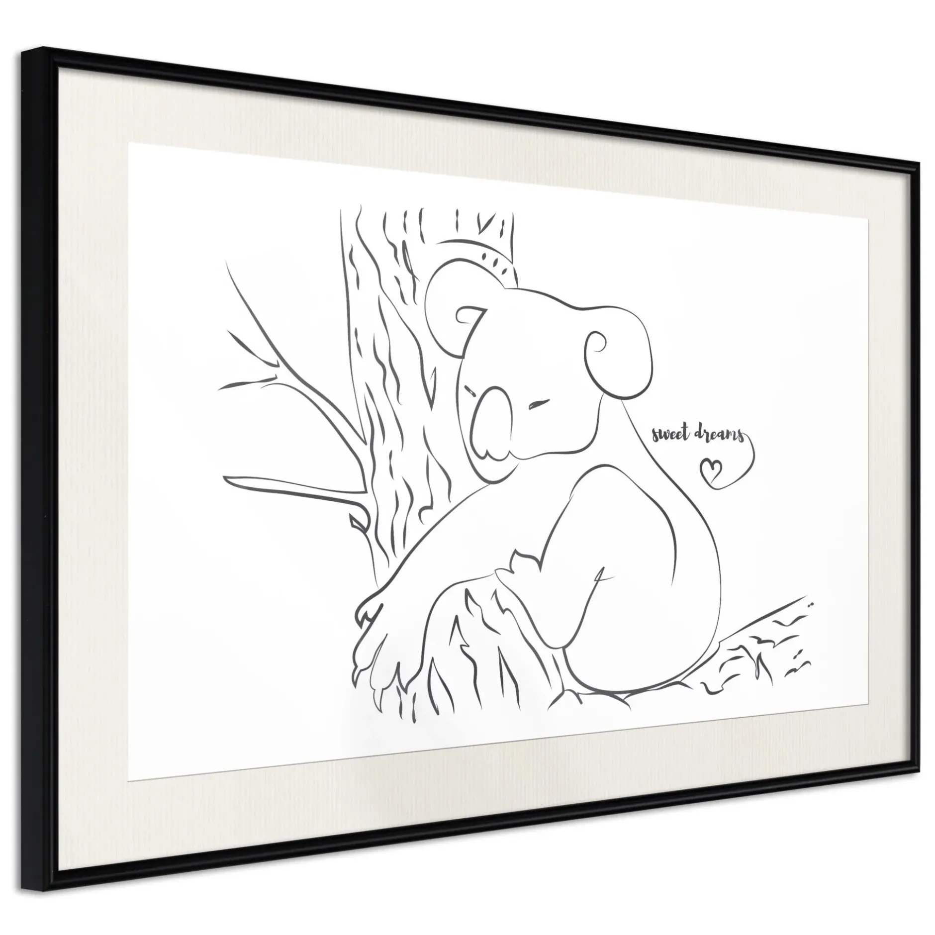 Poster 'Sleepy Koala'