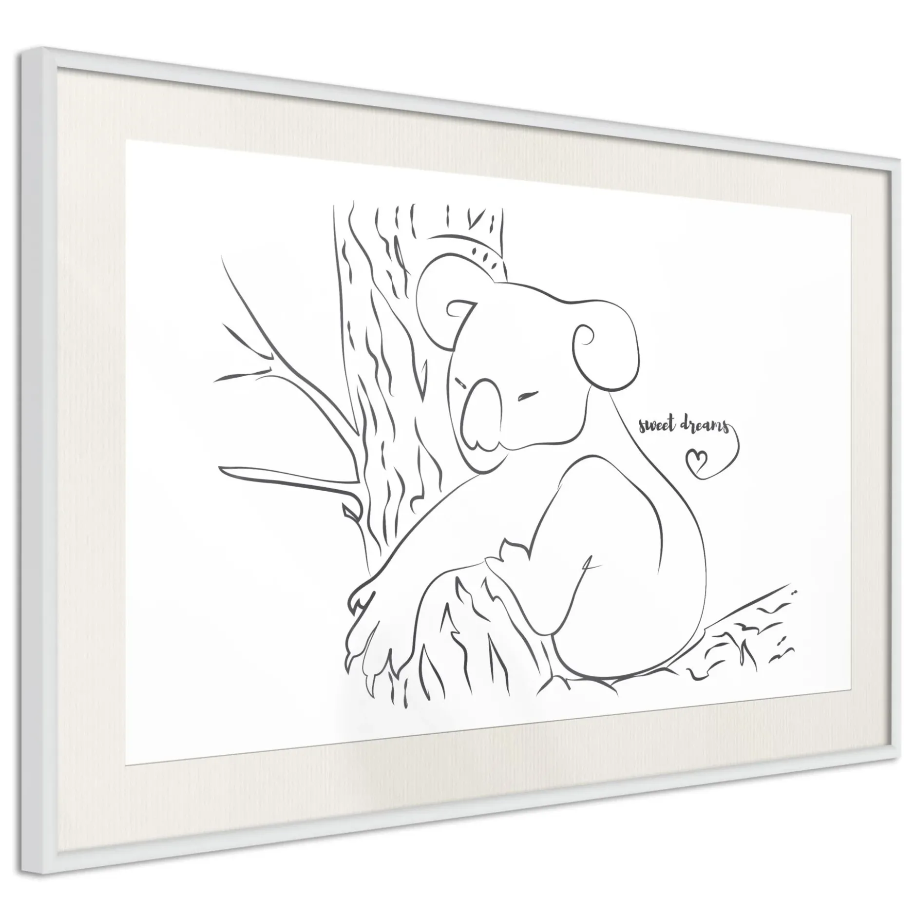 Poster 'Sleepy Koala'