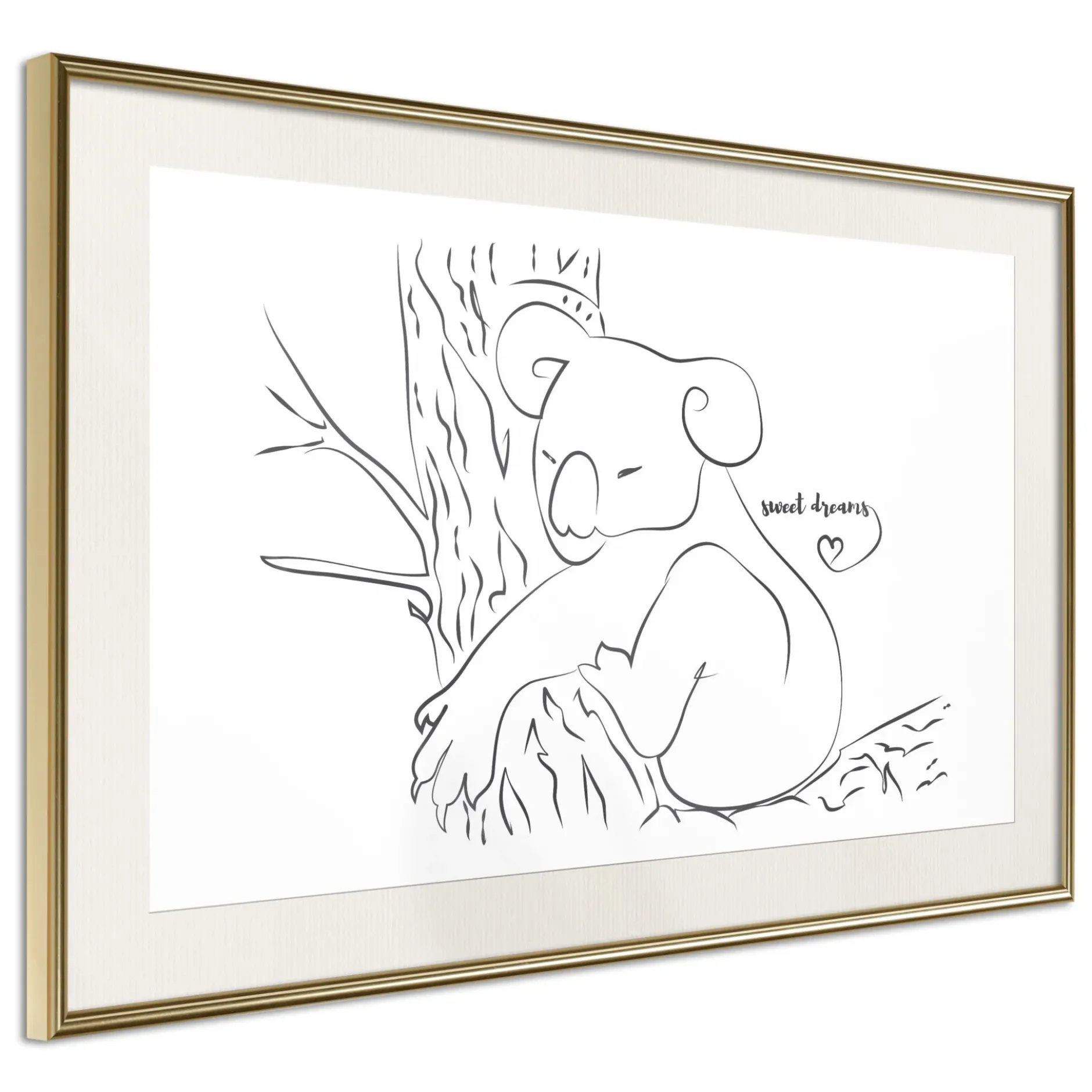 Poster 'Sleepy Koala'