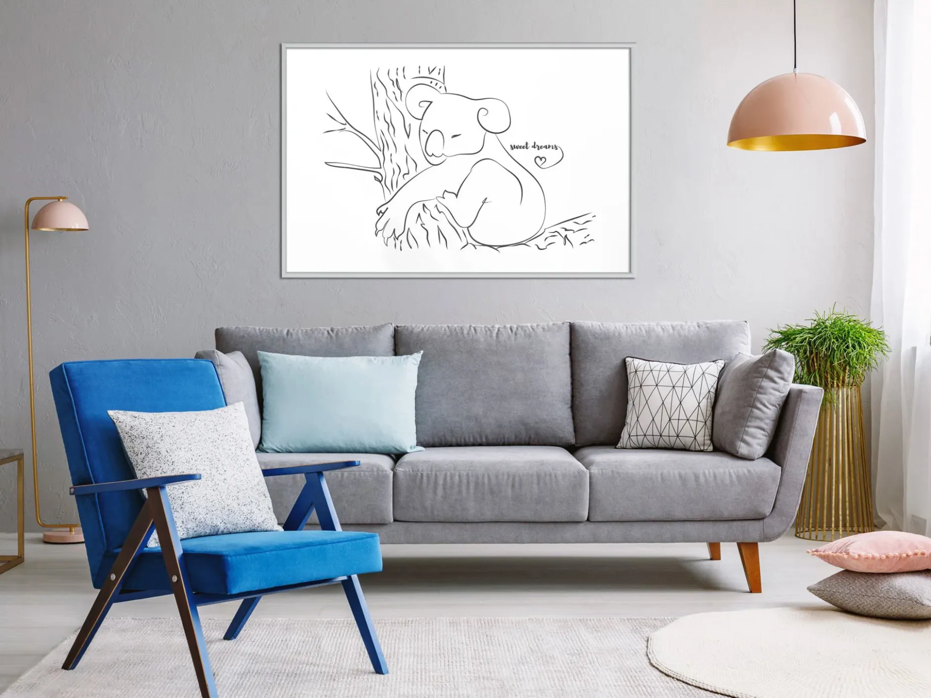 Poster 'Sleepy Koala'