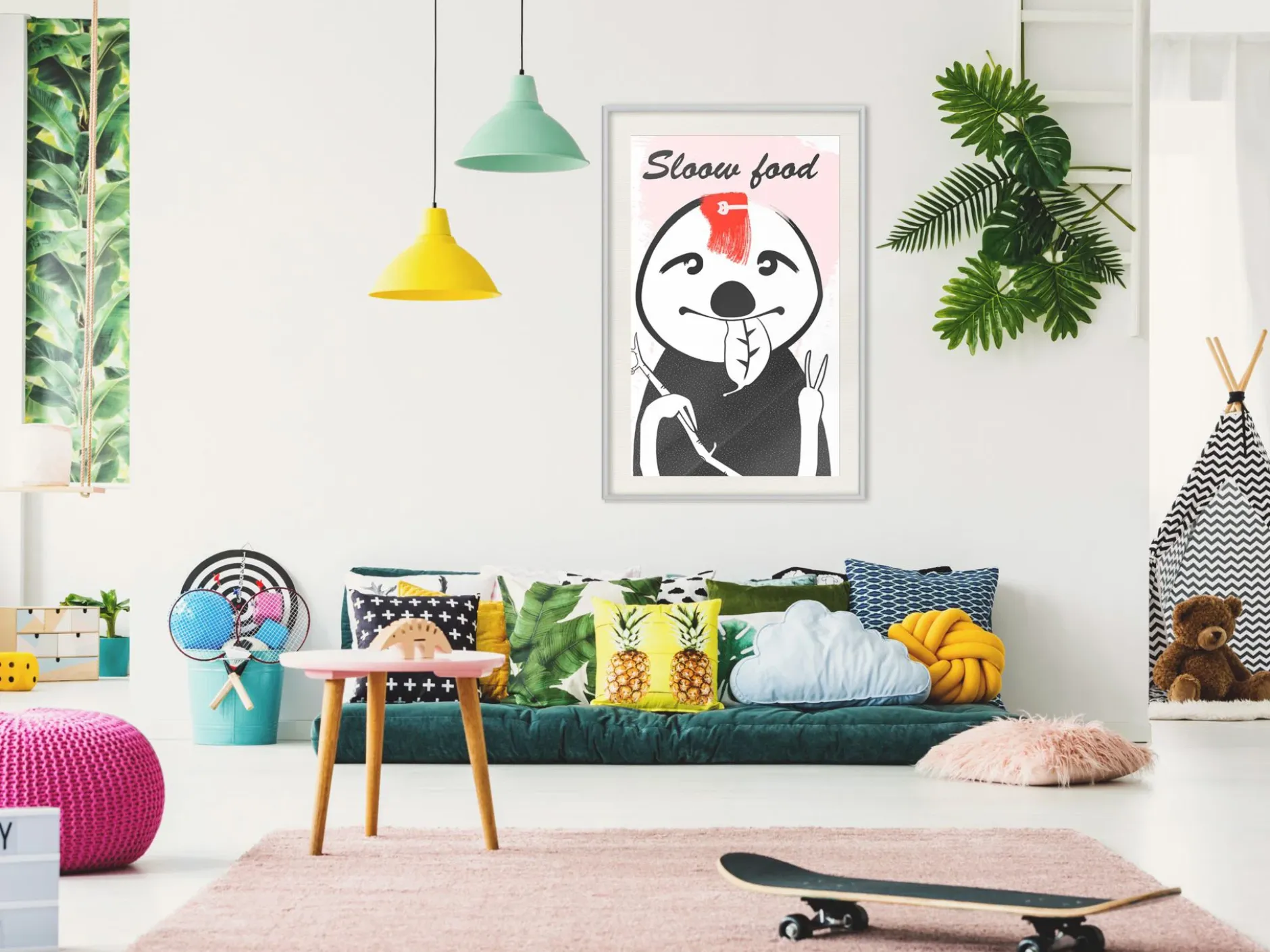 Poster 'Sloth Trendsetter'