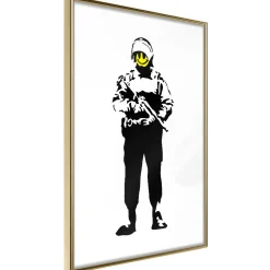 Poster 'Smiling Policeman'