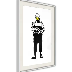 Poster 'Smiling Policeman'