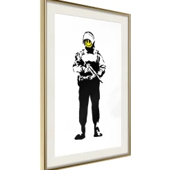 Poster 'Smiling Policeman'