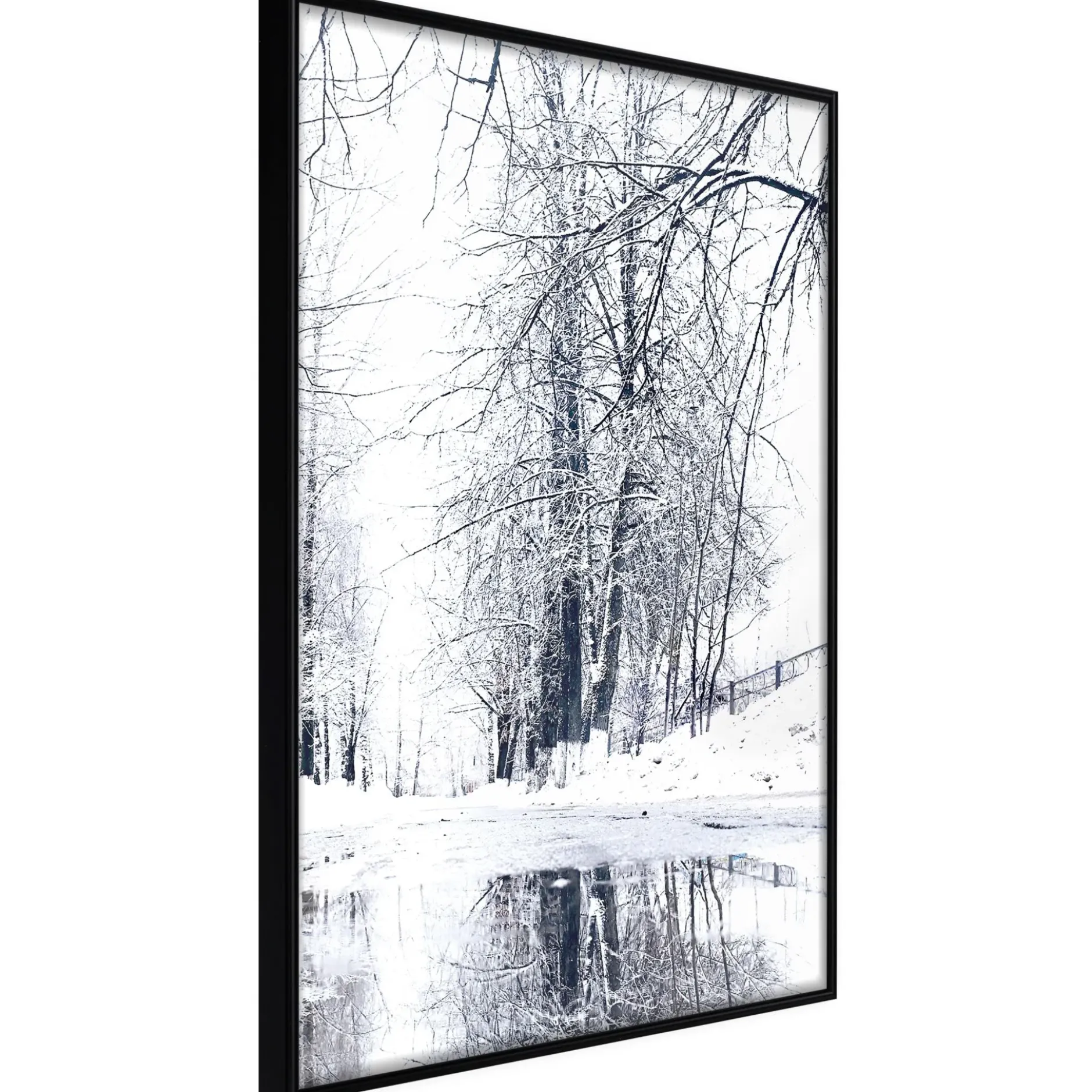 Poster 'Snowy Park'