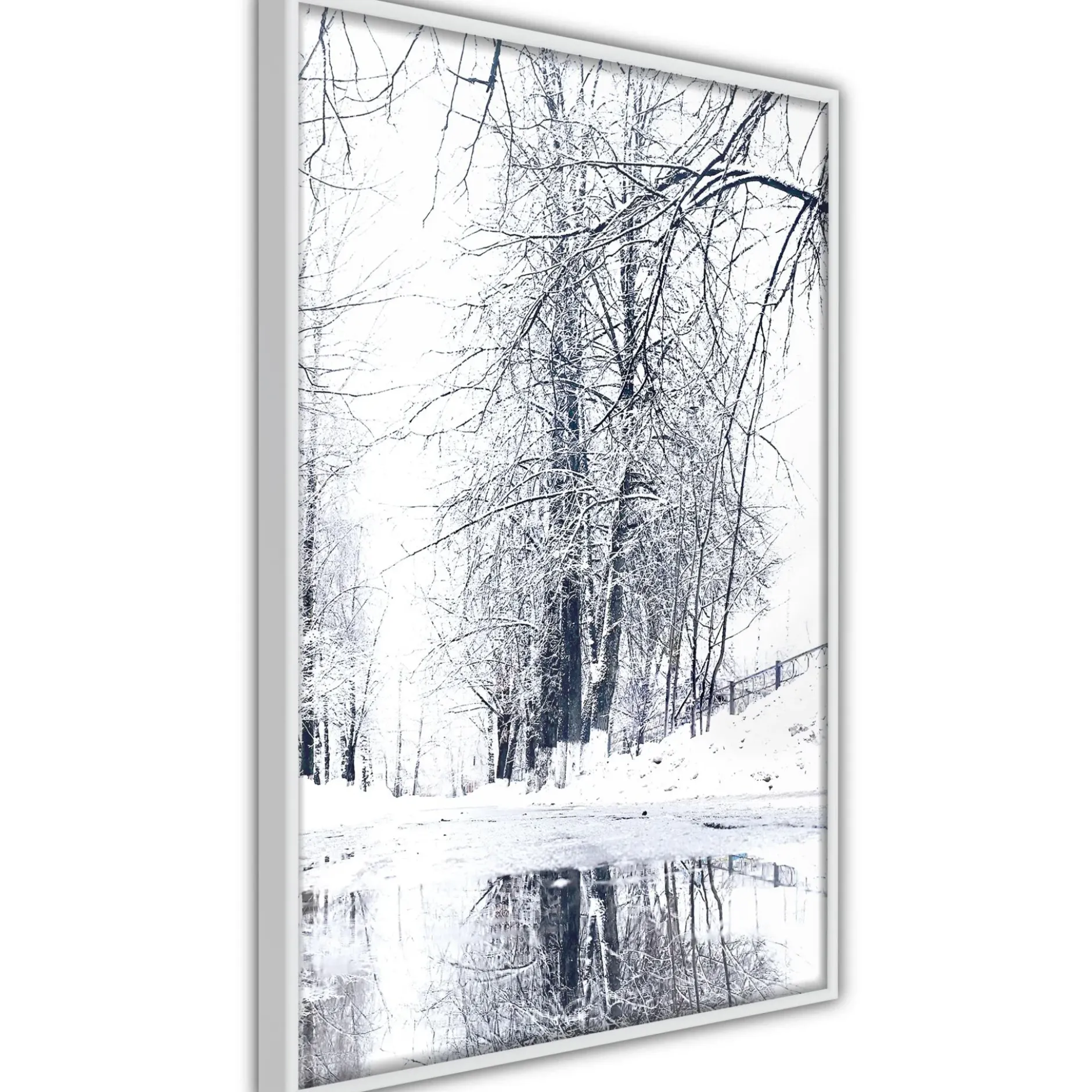 Poster 'Snowy Park'