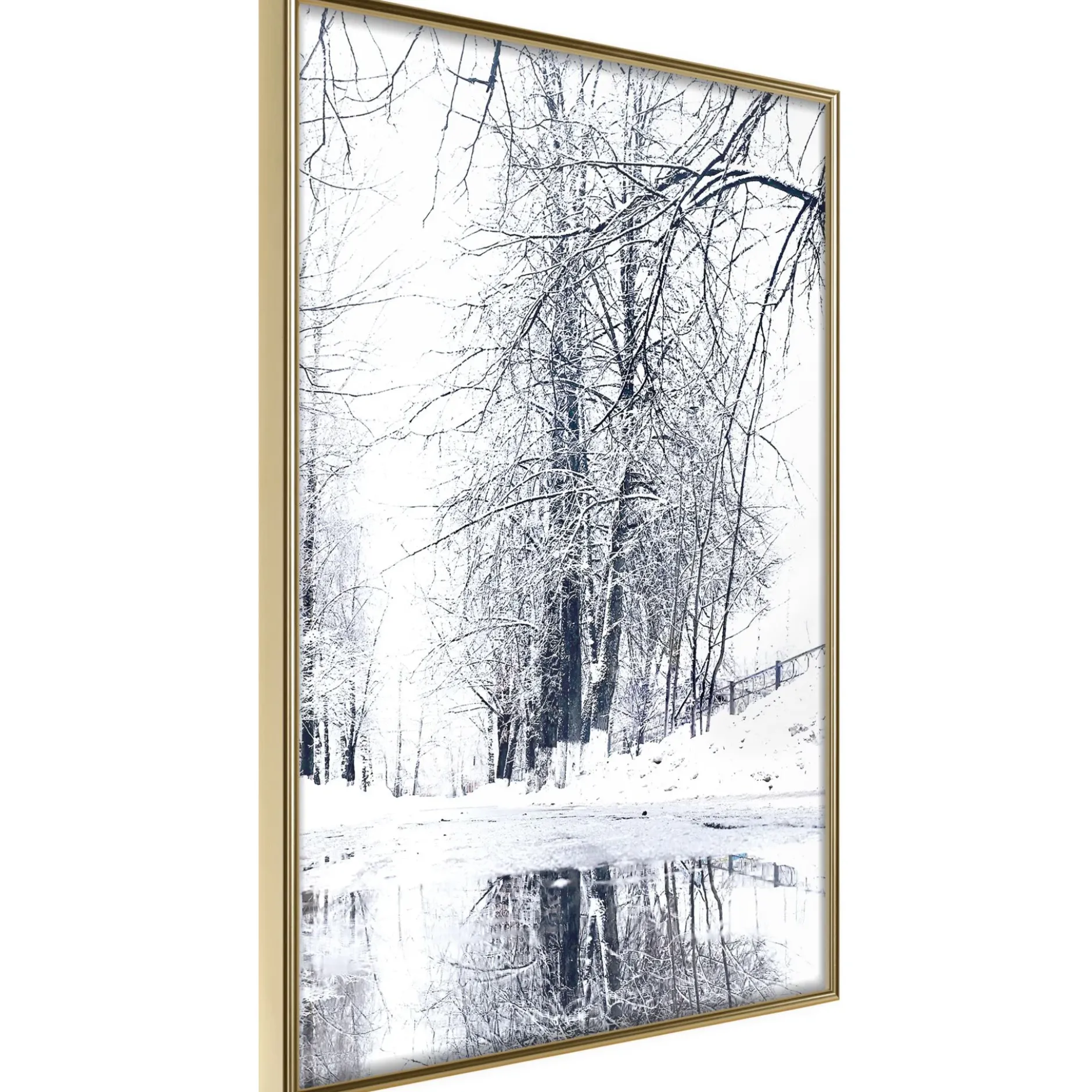 Poster 'Snowy Park'