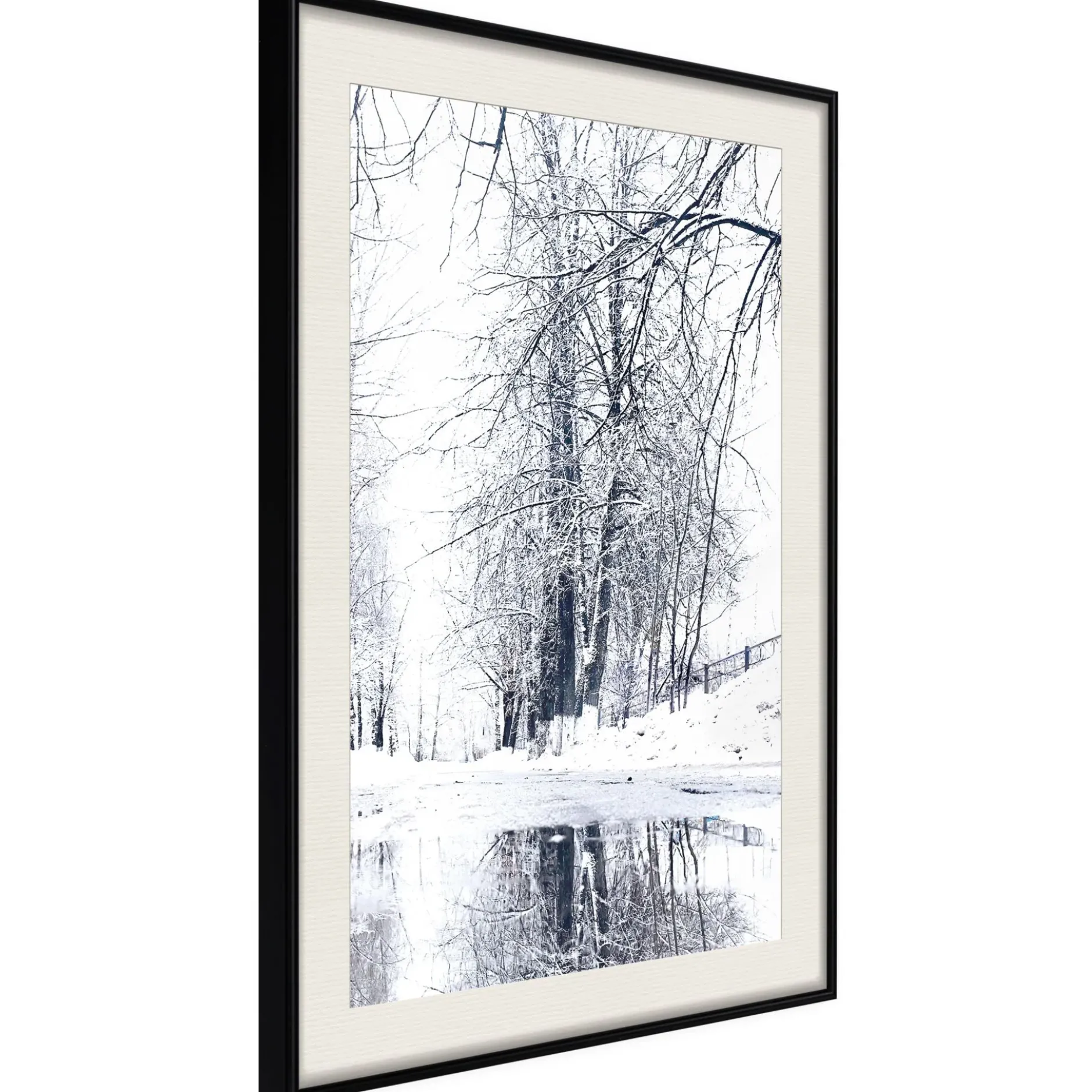 Poster 'Snowy Park'
