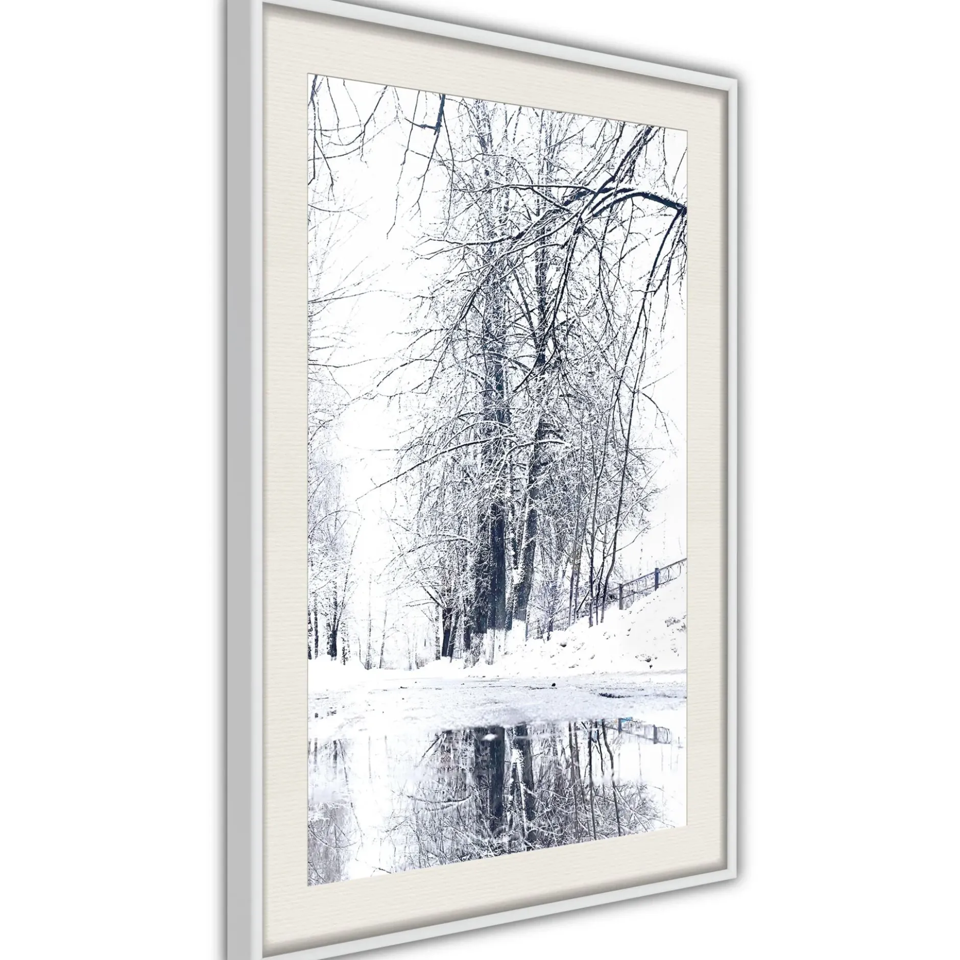 Poster 'Snowy Park'