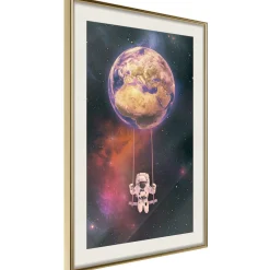 Poster 'Space Swing'