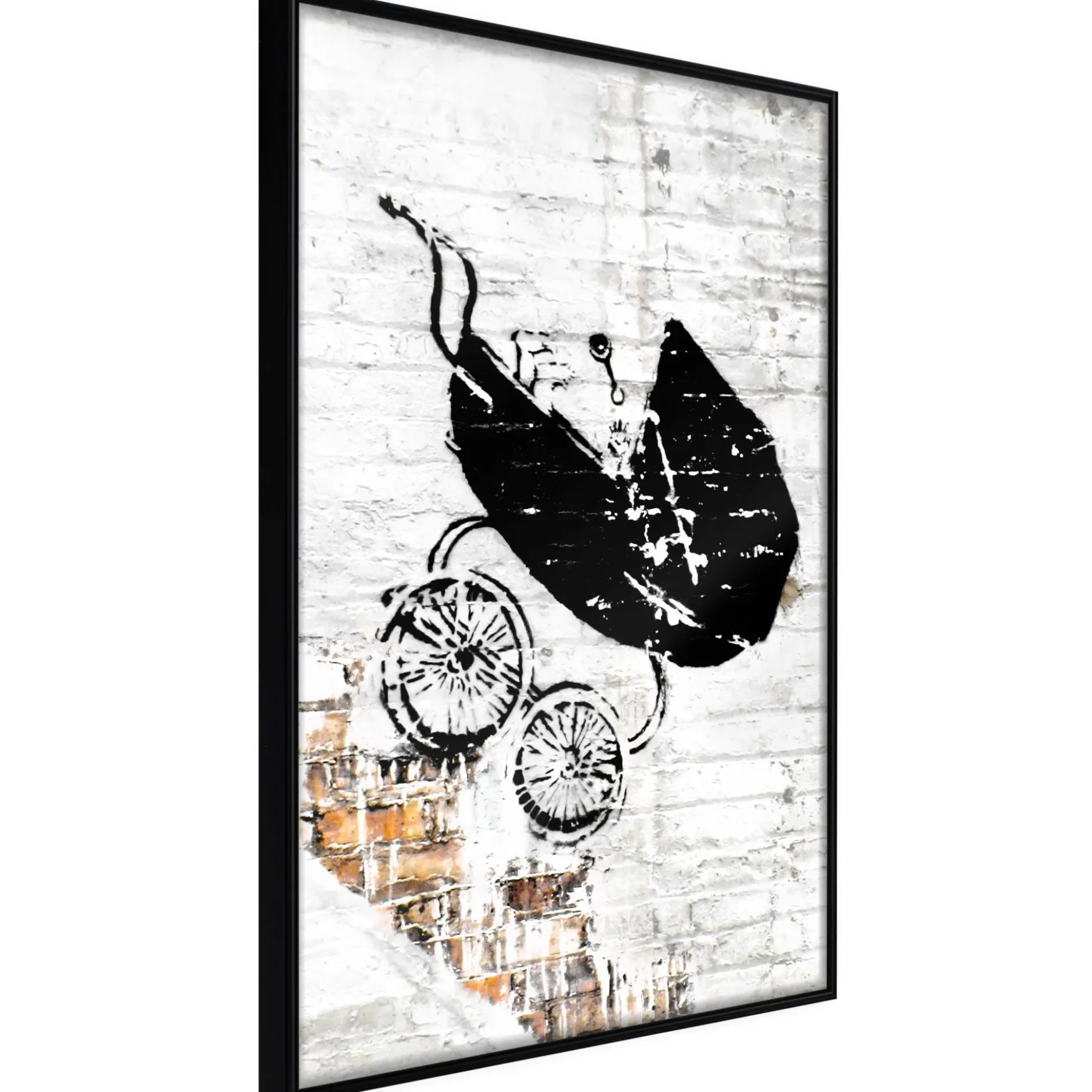 Poster 'Speeding Stroller'