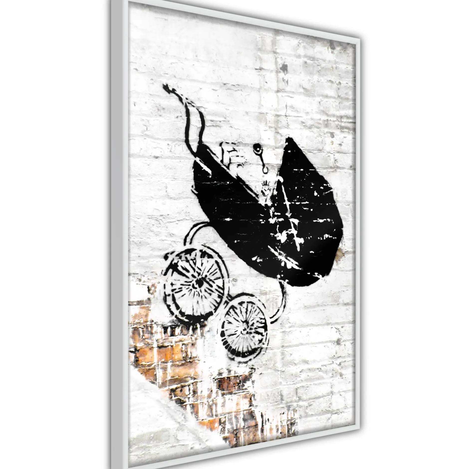 Poster 'Speeding Stroller'