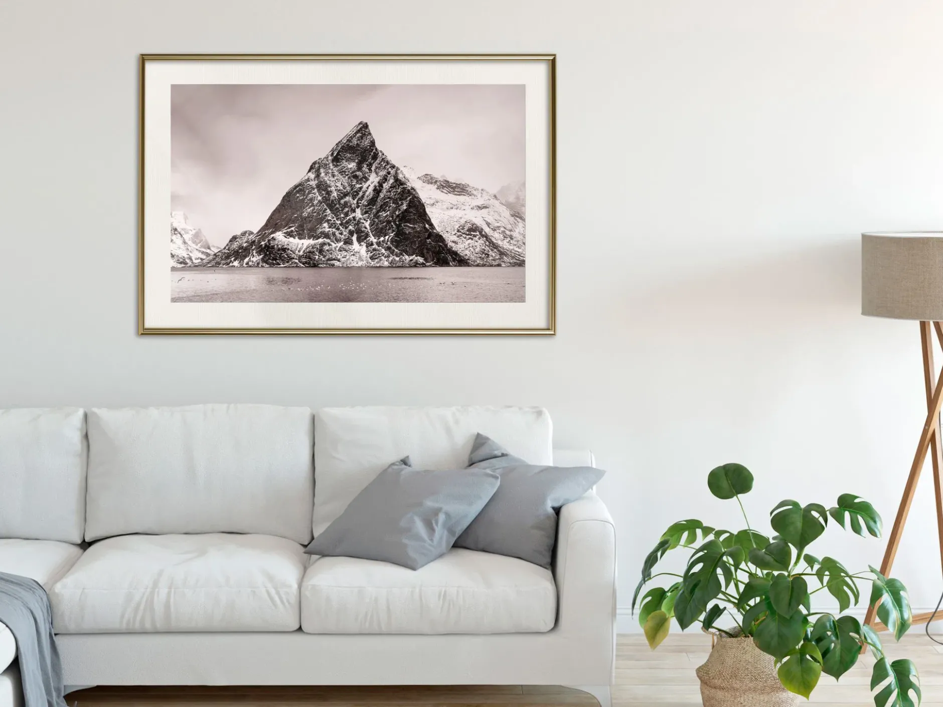 Poster 'Stark Landscape'