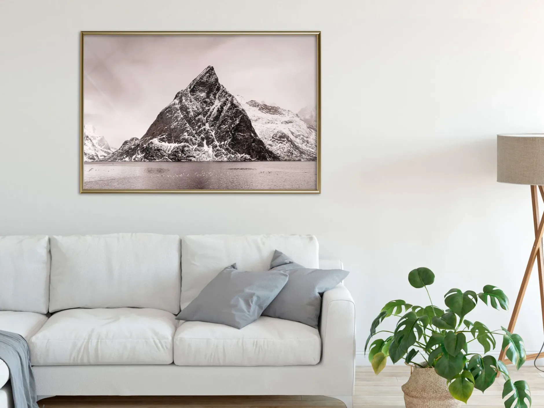 Poster 'Stark Landscape'