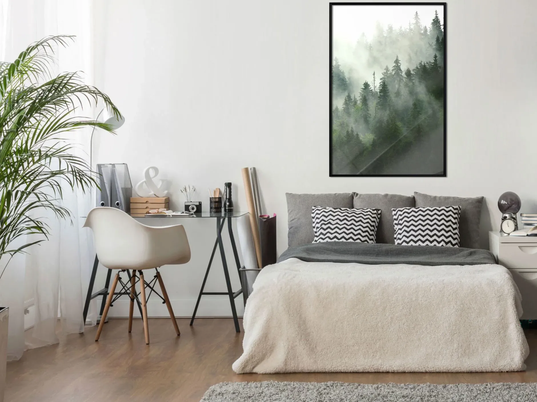 Poster 'Steaming Forest'