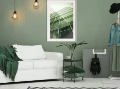 Poster 'Steel and Glass (Green)'