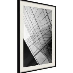 Poster 'Steel and Glass (Grey)'