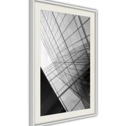 Poster 'Steel and Glass (Grey)'