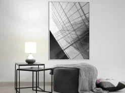Poster 'Steel and Glass (Grey)'