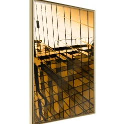 Poster 'Steel and Glass (Yellow)'