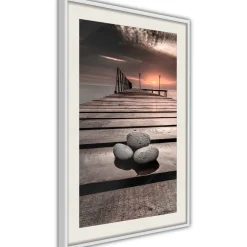 Poster 'Stones on the Pier'