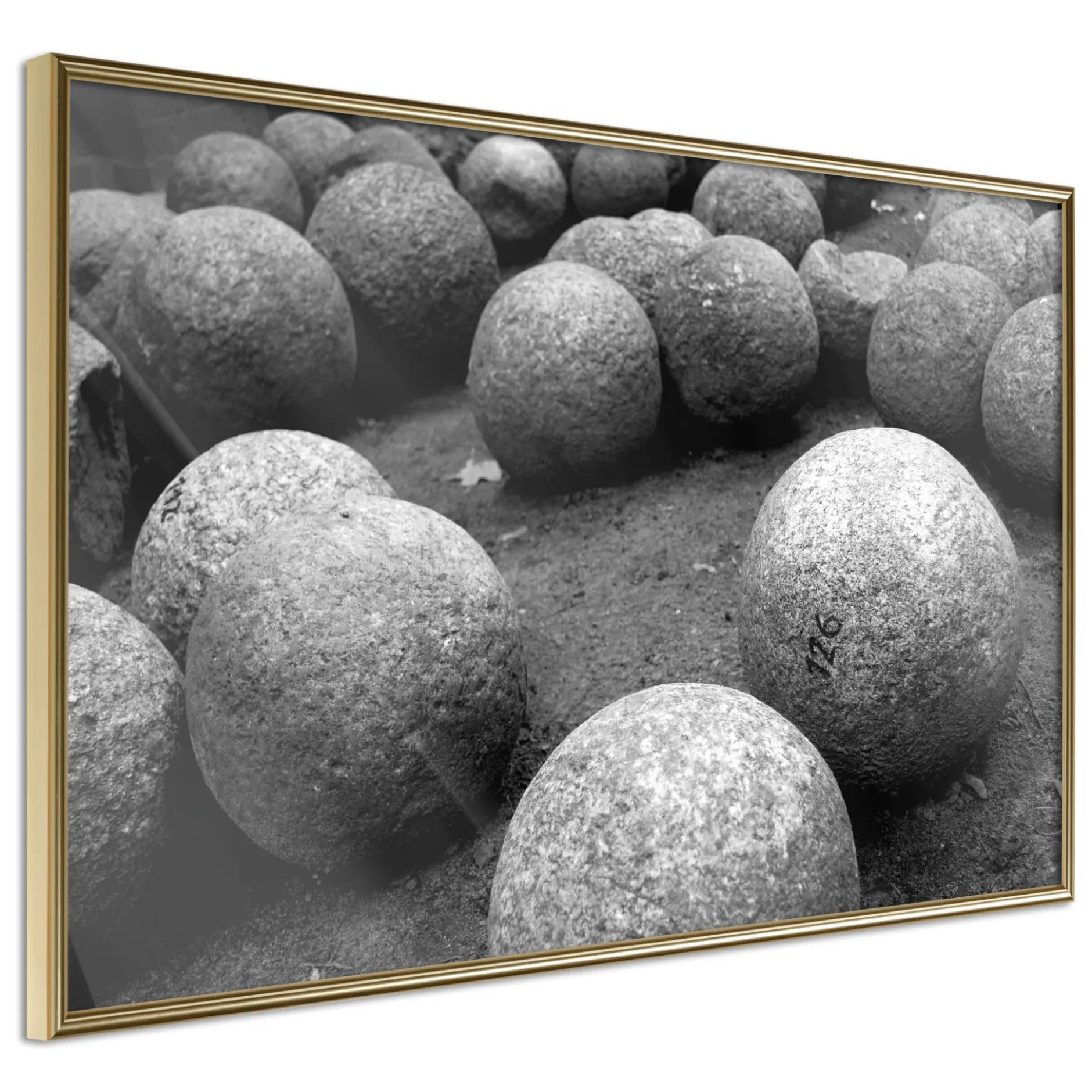 Poster 'Stone Spheres'