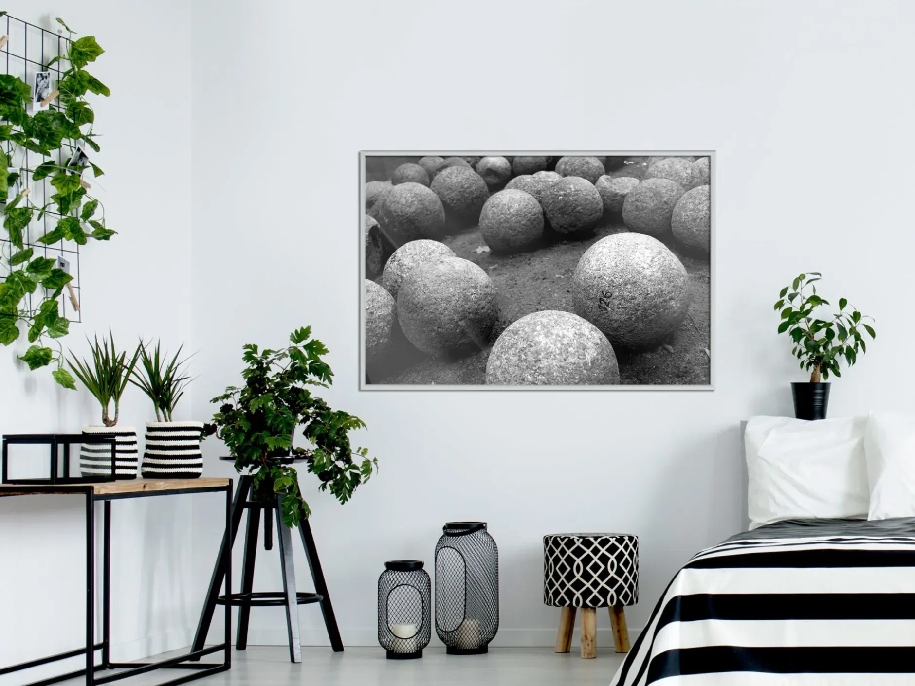 Poster 'Stone Spheres'