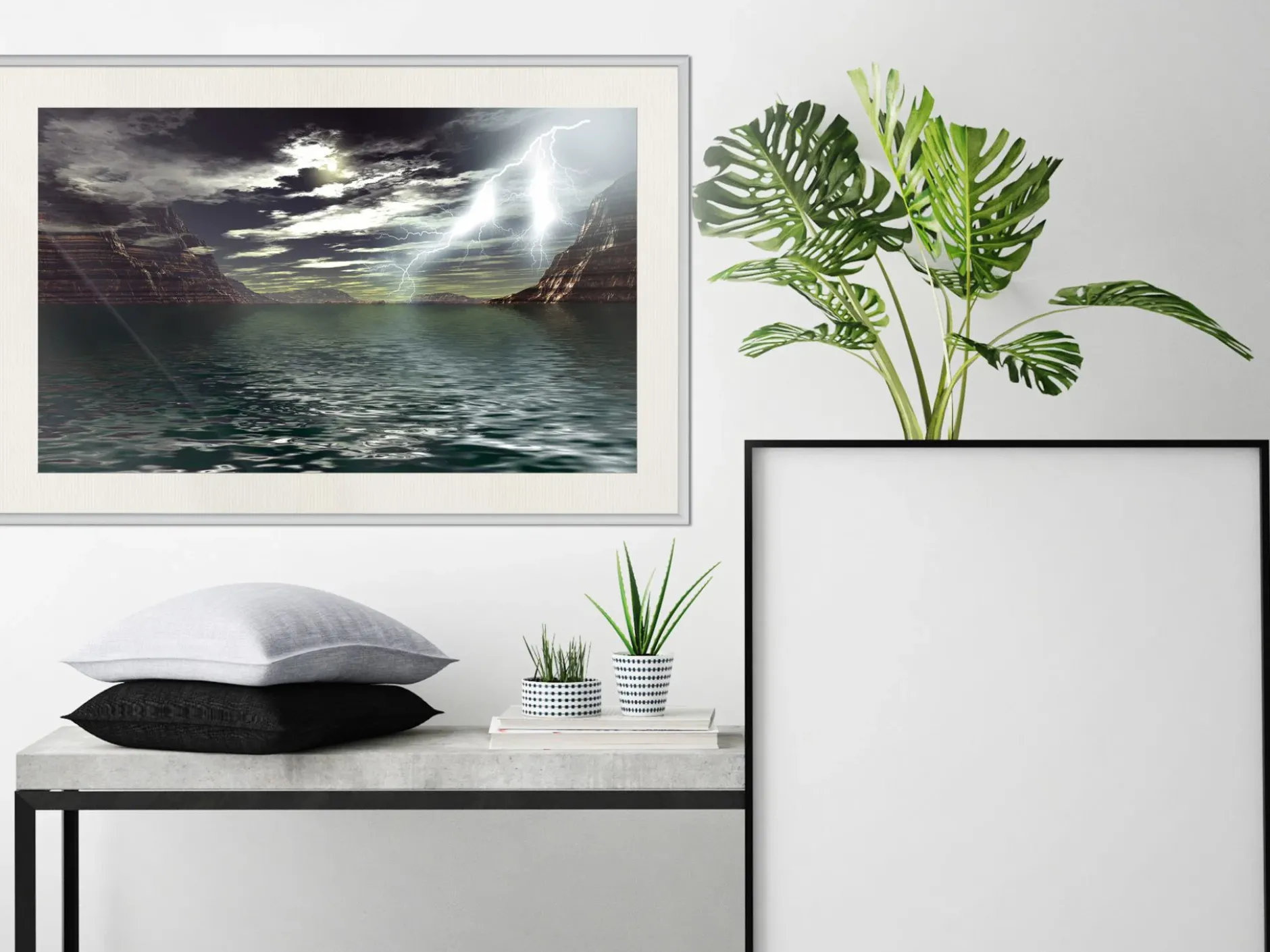 Poster 'Storm on the Lake'