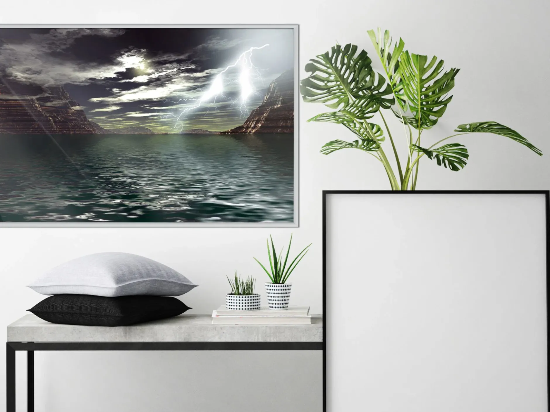 Poster 'Storm on the Lake'