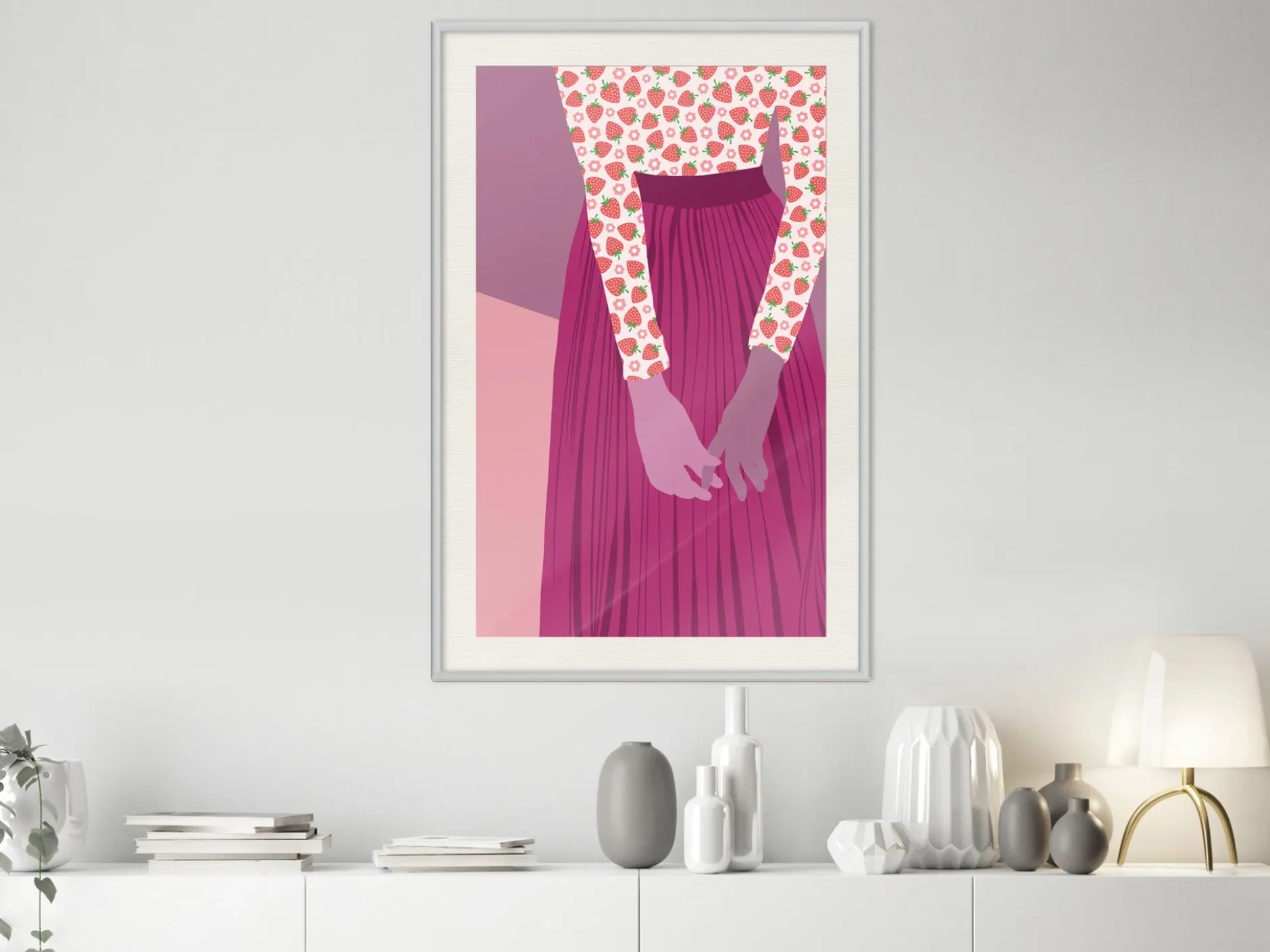 Poster 'Strawberry Lady'