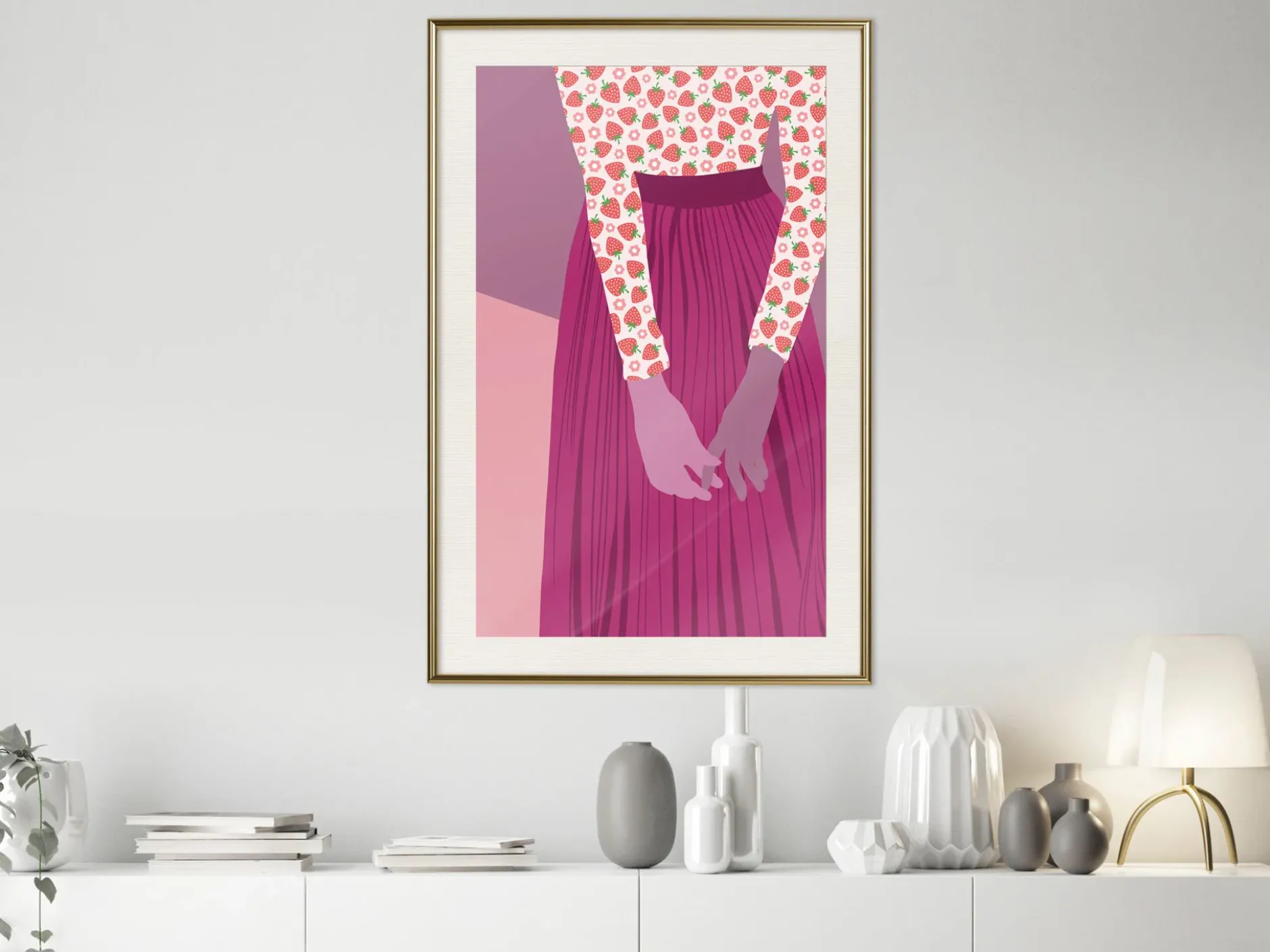 Poster 'Strawberry Lady'