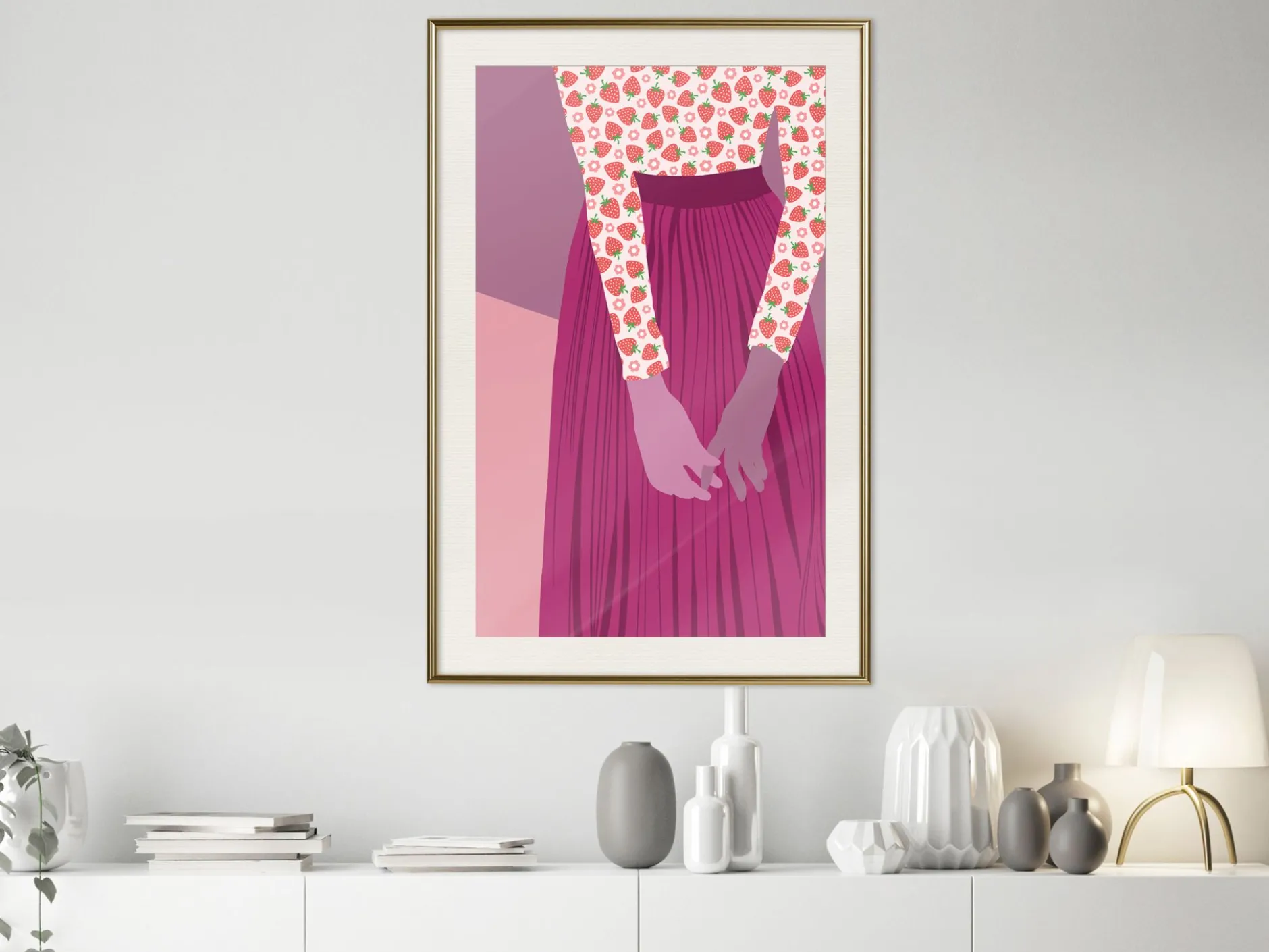 Poster 'Strawberry Lady'